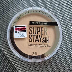 Maybelline Super Stay Full Coverage Powder Foundation. Natural Beige 220. NEW.